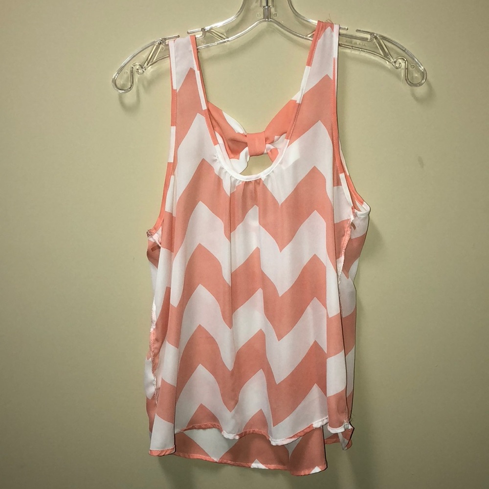 Sheer striped tank!